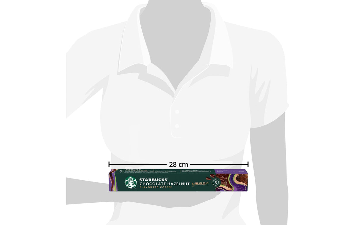 Starbucks Chocolate Hazelnut – Kapseln für Nespresso – 10 Kapseln