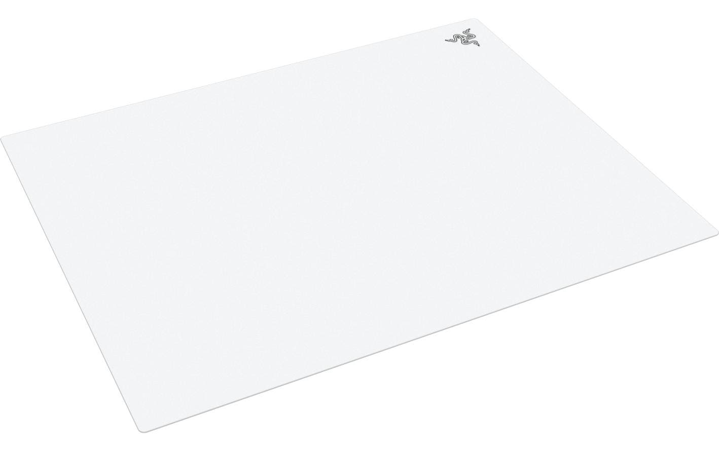 Razer Atlas Pro – Mauspad – 500 × 400 × 1,9 mm, Glas & Gummi, Weiss