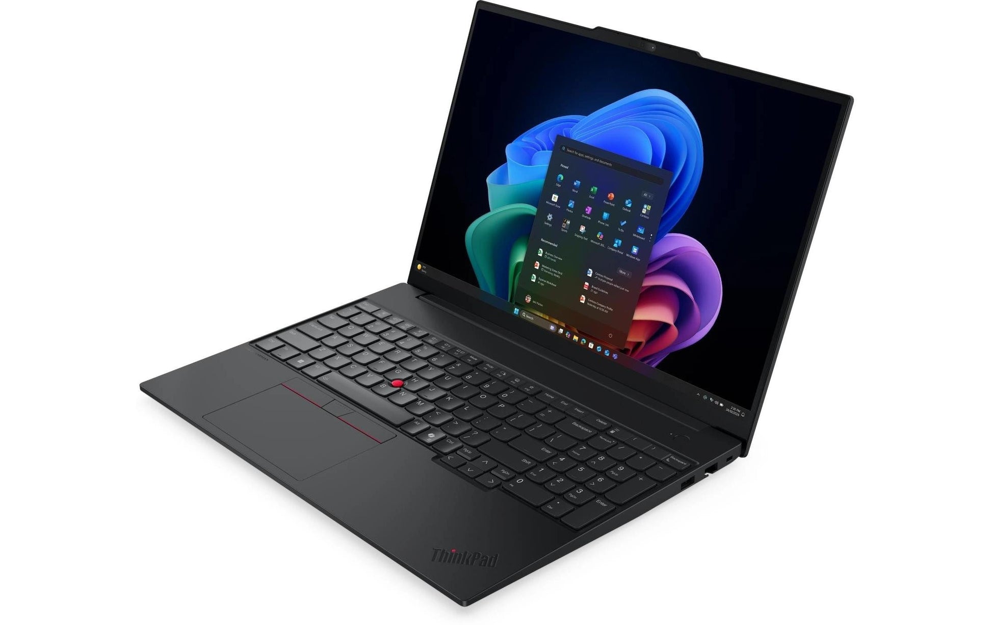 Lenovo ThinkPad E16 G4 – 16" WUXGA, Core Ultra 7 355, 16 GB, 512 GB SSD, Win 11 Pro, QWERTZ (CH)
