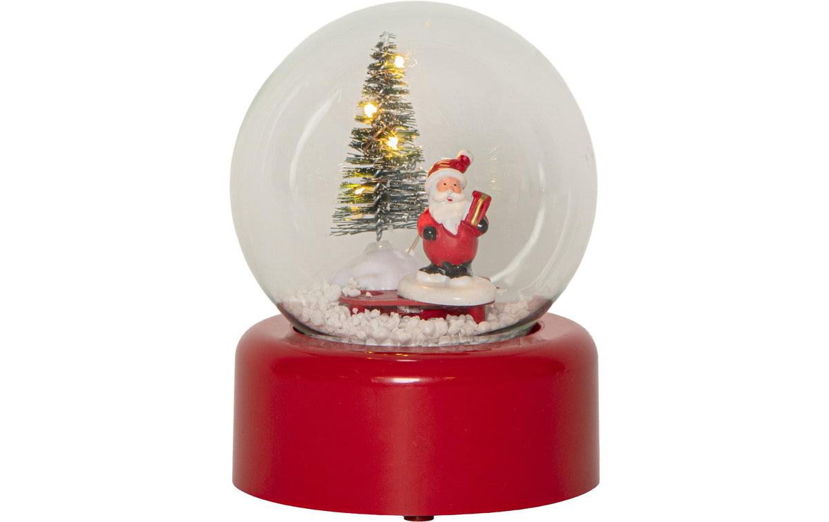 Star Trading Tischleuchte Indoor Play – Ø 10 × 14 cm, 0,45 W, Warmweiss, Rot, Batteriebetrieb, 3× AAA