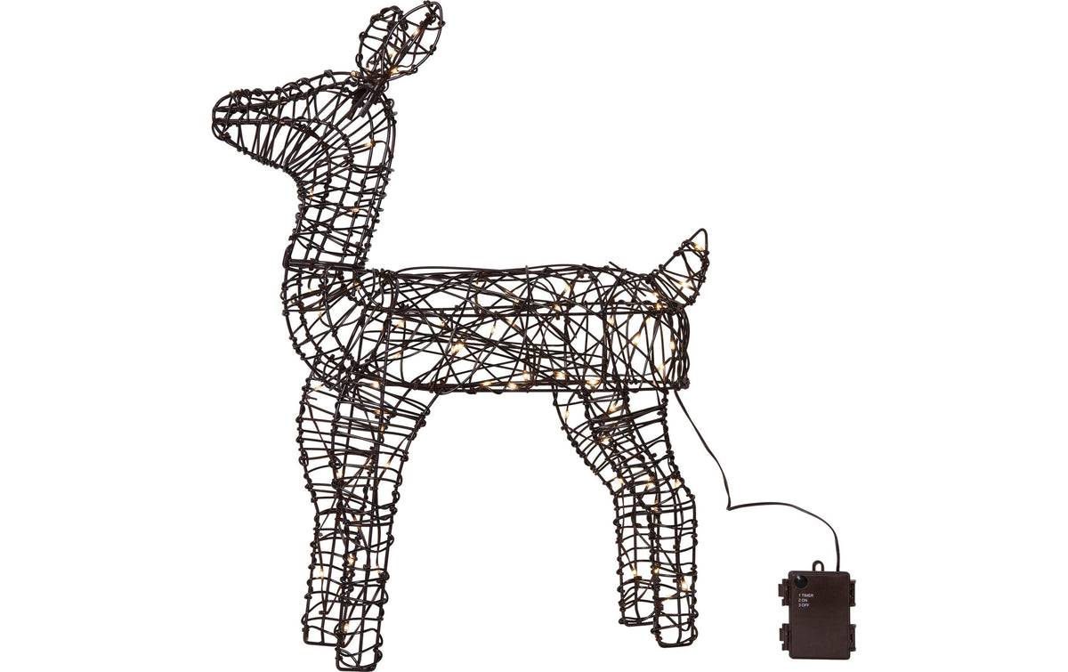 Star trading Dekofigur – Höhe 60 cm – Metall, Braun