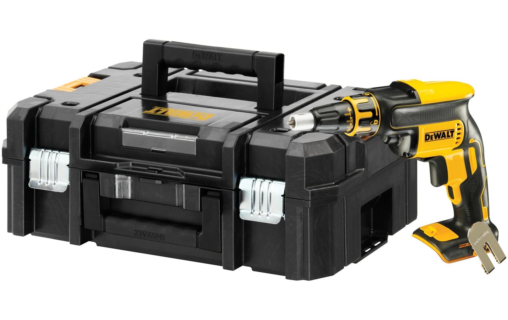 DeWalt Akku-Trockenbauschrauber, bürstenlos – 18 V – 1/4" – 30 Nm – Solo – XR