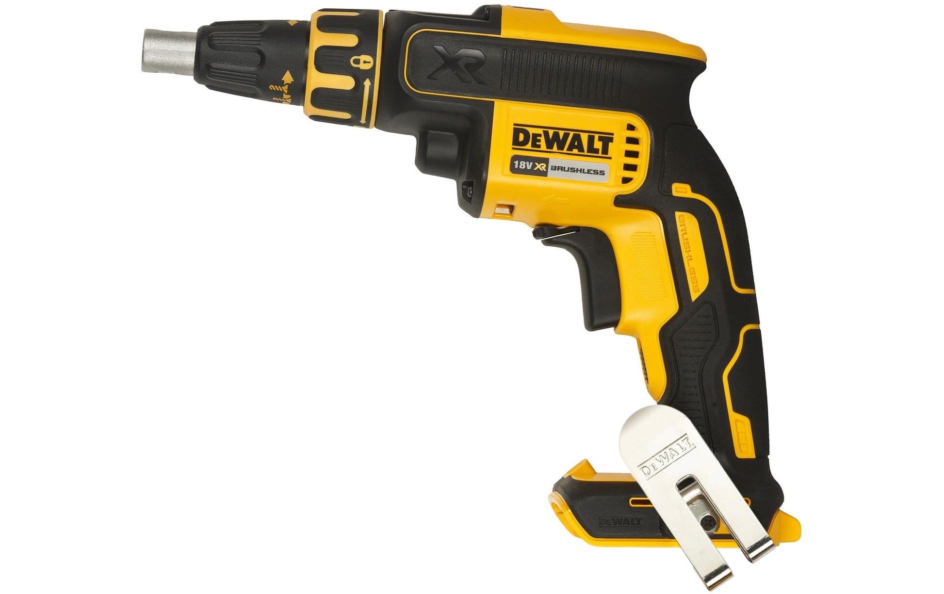 DeWalt Akku-Trockenbauschrauber, bürstenlos – 18 V – 1/4" – 30 Nm – Solo – XR