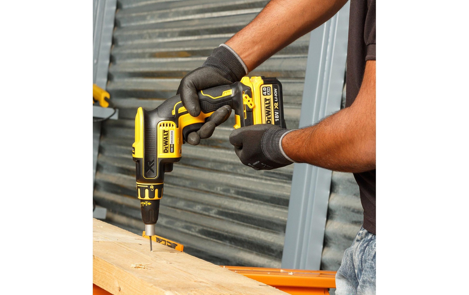 DeWalt Akku-Trockenbauschrauber, bürstenlos – 18 V – 1/4" – 30 Nm – Solo – XR