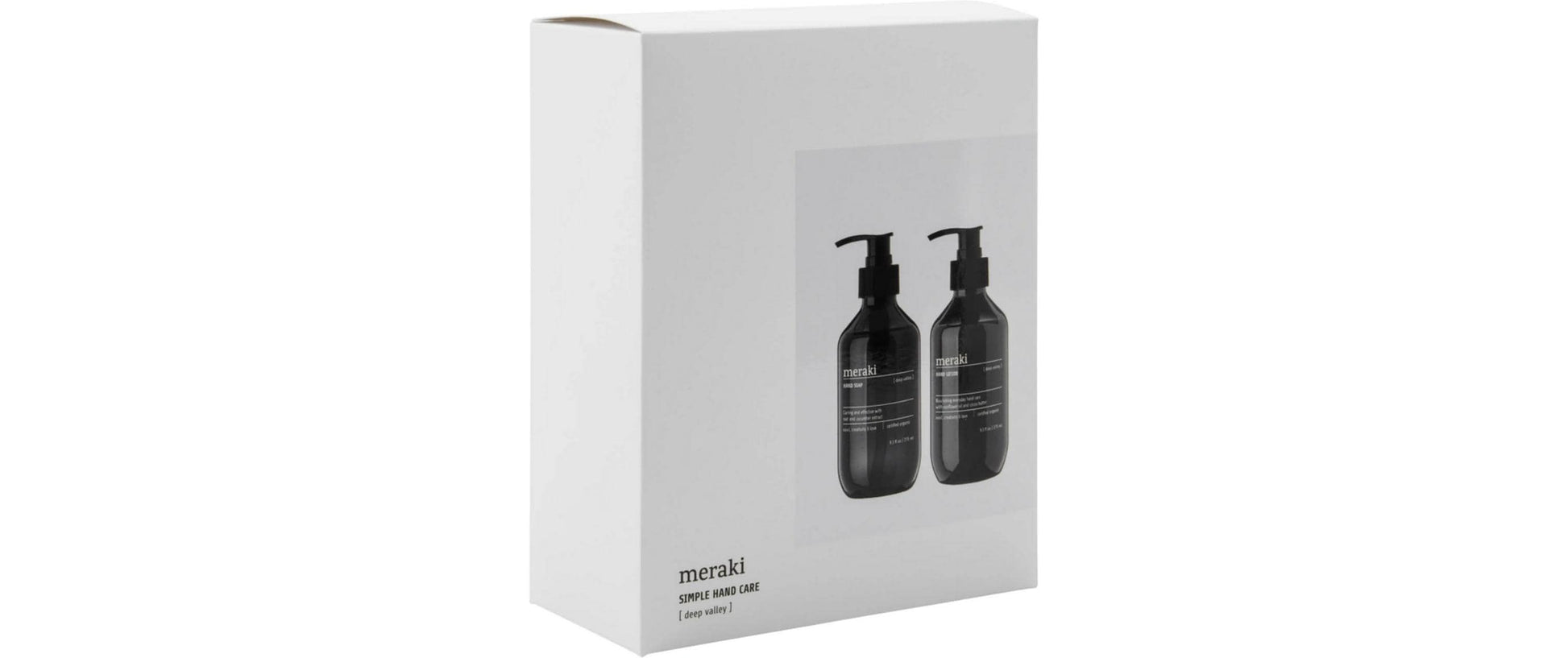 Cisco Meraki Geschenkbox Deep Valley – Handseife 275 ml, Handlotion 275 ml – 2er Set
