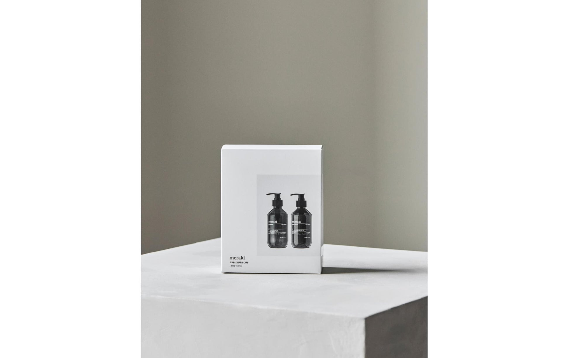 Cisco Meraki Geschenkbox Deep Valley – Handseife 275 ml, Handlotion 275 ml – 2er Set