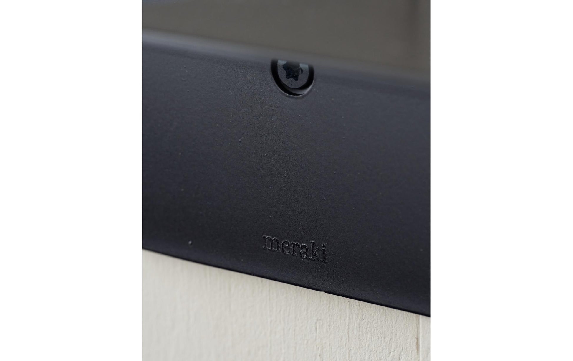 Cisco meraki Seifenhalter (Wand) – 5,8×6,7×5,8 cm, Edelstahl, Wandmontiert, Schwarz