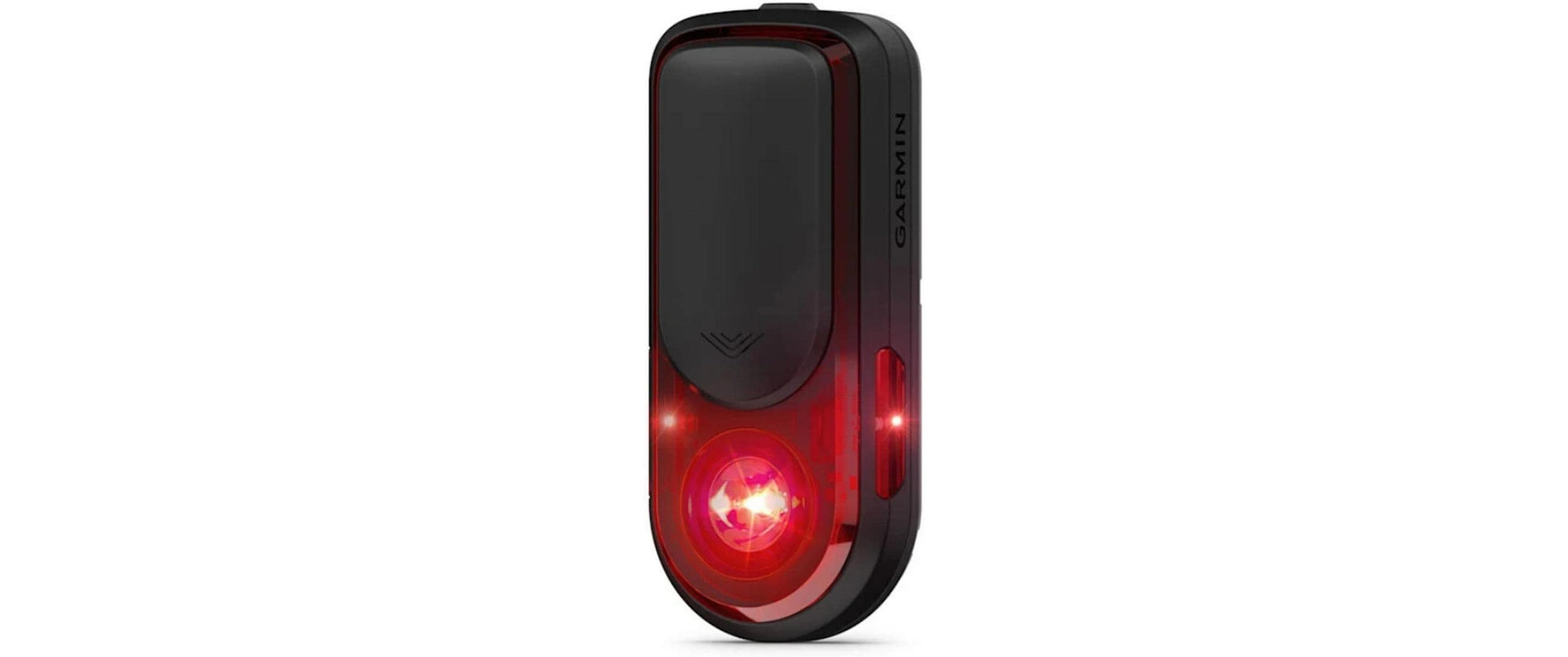 Garmin Sicherheitslicht (tragbar) – Rot – Akkubetrieb – für Garmin Edge, Varia App – Schwarz, Kunststoff