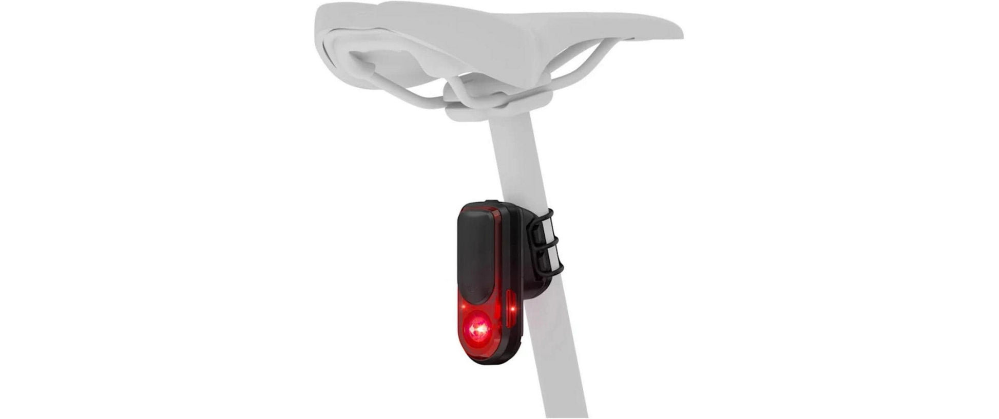 Garmin Sicherheitslicht (tragbar) – Rot – Akkubetrieb – für Garmin Edge, Varia App – Schwarz, Kunststoff