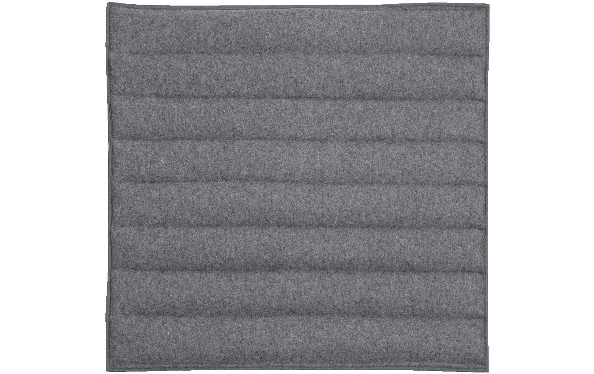 Pad Lamu Sitzkissen – 40 × 40 cm, hellgrau
