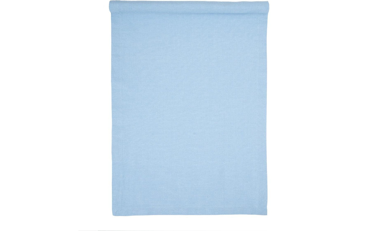 Pad Tischläufer – 45×150 cm, Baumwolle, Hellblau, OEKO-TEX
