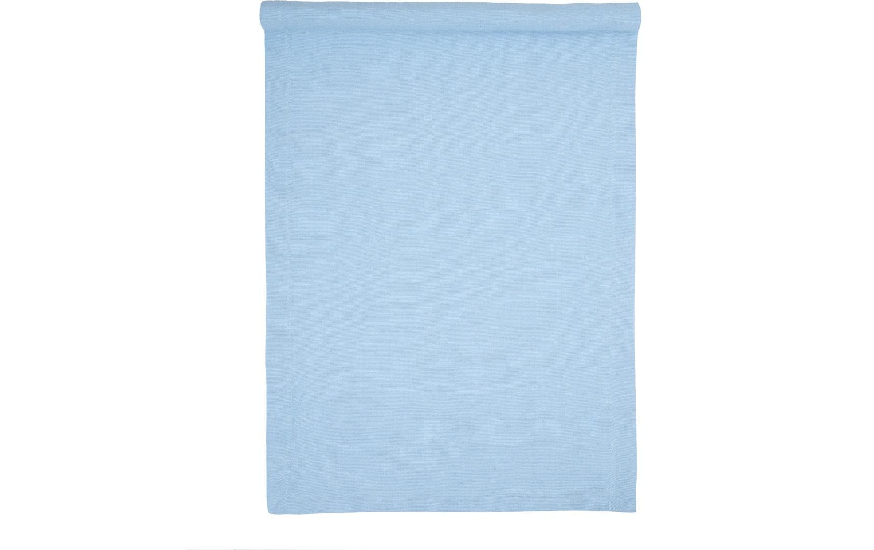 Pad Tischläufer – 45×150 cm, Baumwolle, Hellblau, OEKO-TEX