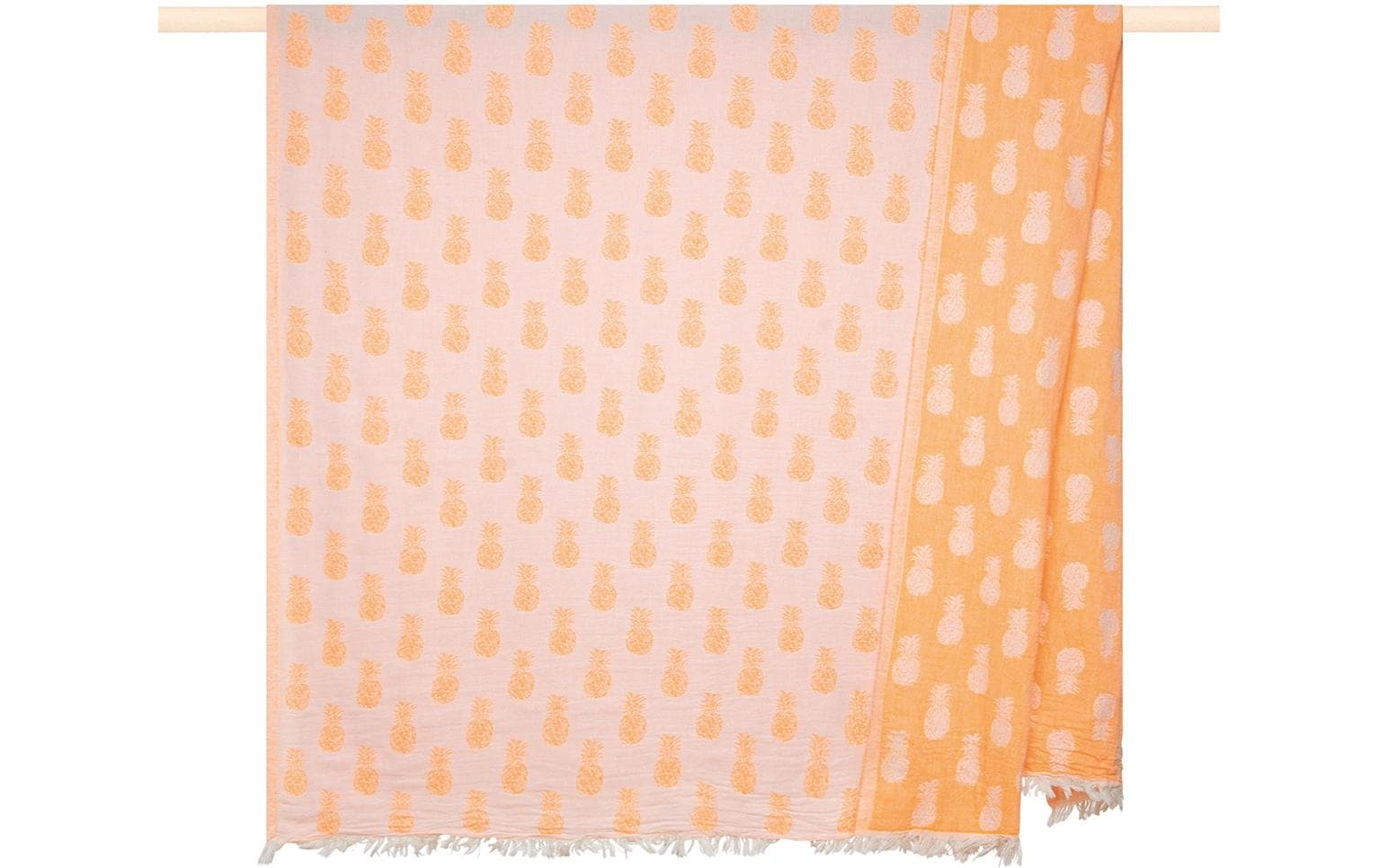 Pad Wohndecke – Baumwolle, Orange – 100 × 180 cm