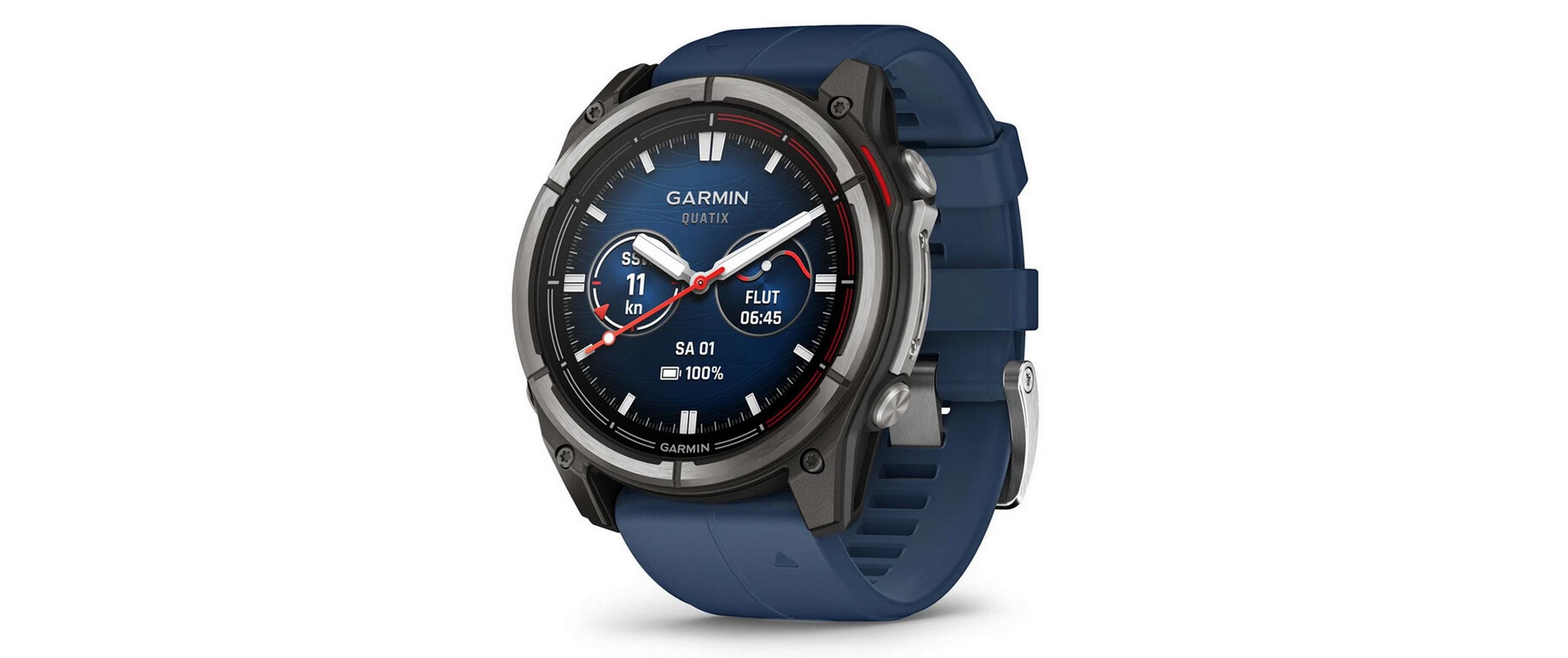 Garmin Quatix 8 51 mm GPS – Titan, 100 m, für Android, iPhone