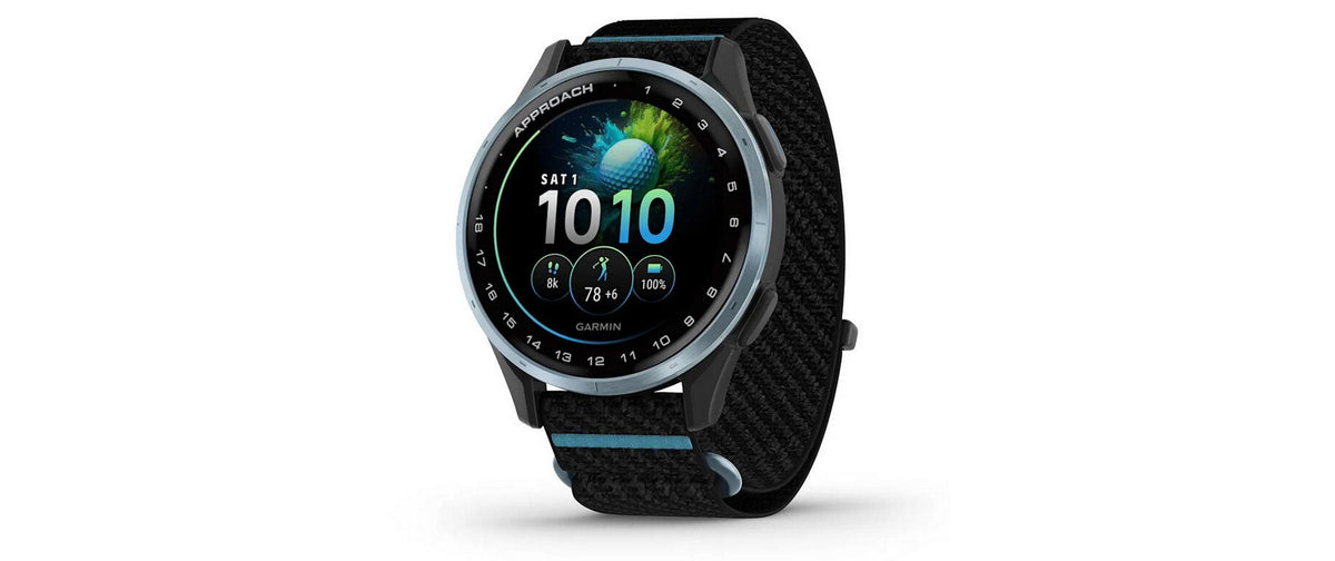 Garmin Approach J1 43 mm GPS – Blau/Schwarz, 50 m, für Android, iPhone