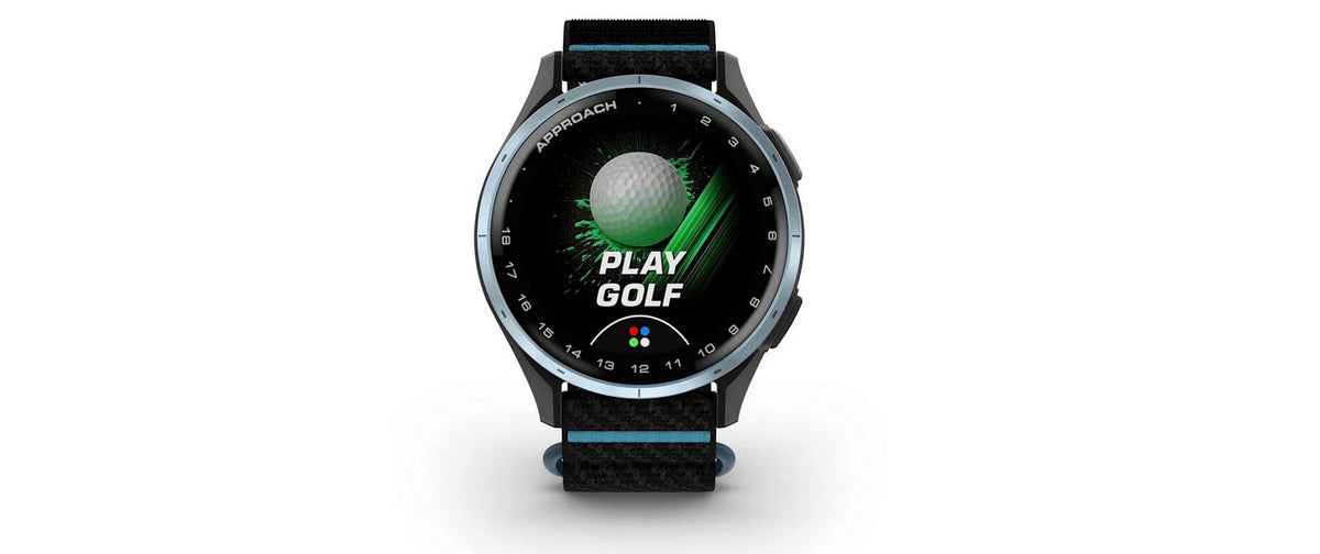 Garmin Approach J1 43 mm GPS – Blau/Schwarz, 50 m, für Android, iPhone