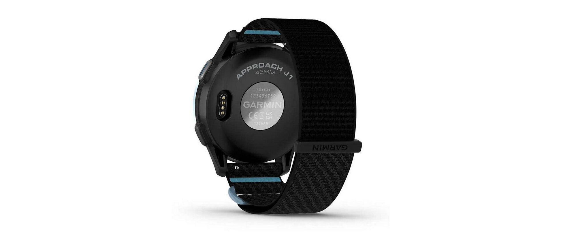 Garmin Approach J1 43 mm GPS – Blau/Schwarz, 50 m, für Android, iPhone