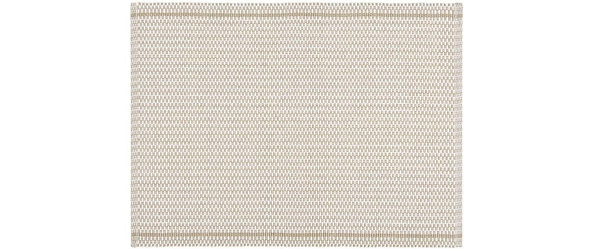 Pad Tischset – Baumwolle, Sand, 50 × 35 cm