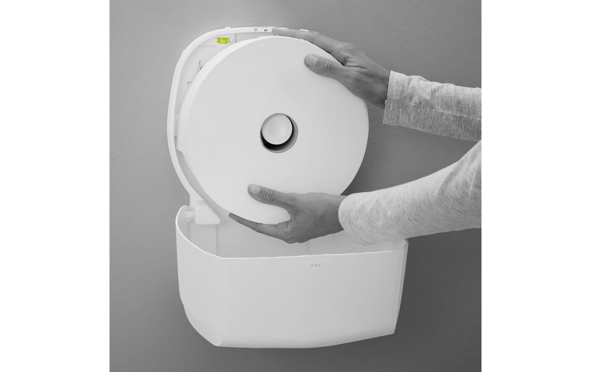 Clear+ by cws Toilettenpapier Jumbo – 2-lagig – 6 Rollen