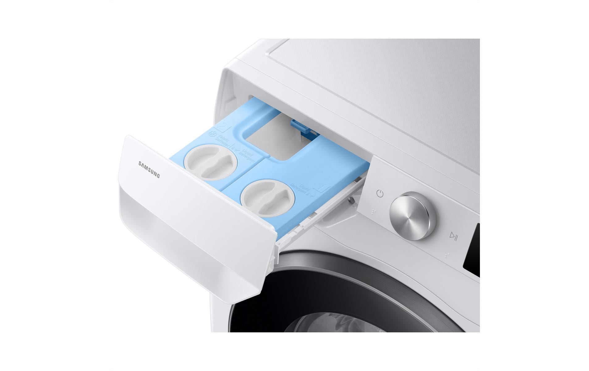 Samsung Waschmaschine WW10FG6U94LEU5 – 10 kg, Energieklasse A, WLAN – Schwarz/Weiss
