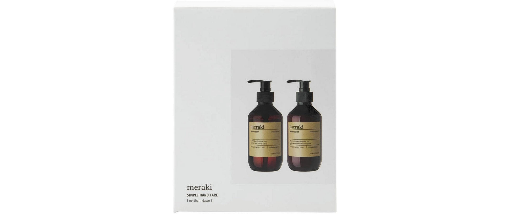 Cisco meraki Geschenkbox Northern Dawn – Handseife & Handlotion – 2 × 275 ml – ECOCERT