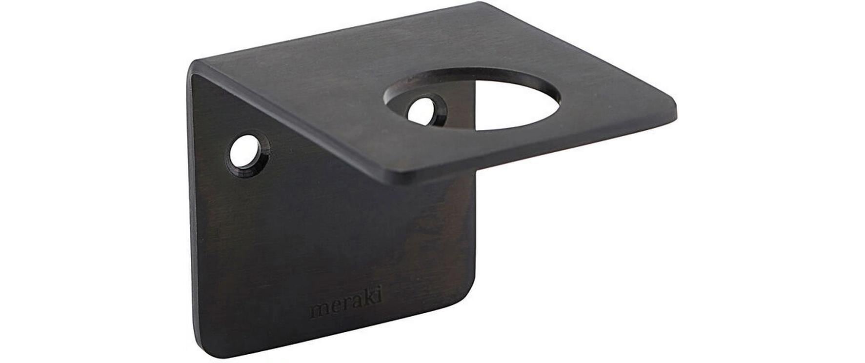 Cisco meraki Seifenhalter (Wand) – 5,8×6,7×5,8 cm, Edelstahl, Wandmontiert, Schwarz