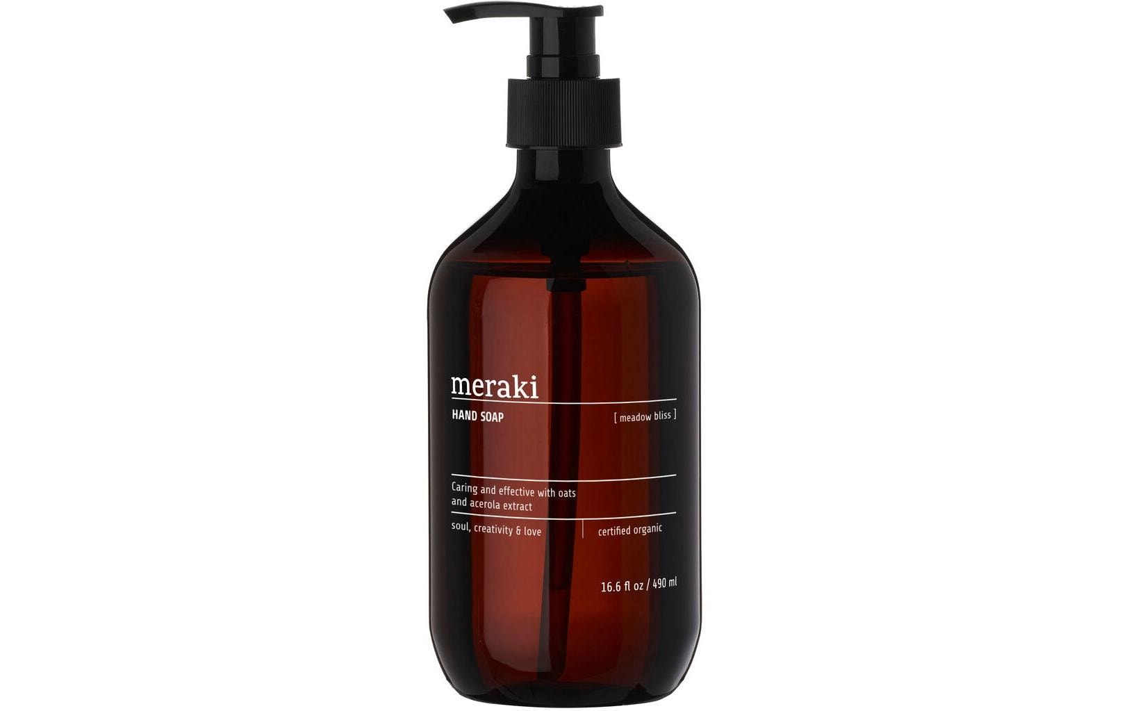 Cisco Meraki Flüssige Handseife – Minze, Zitrus, Holzig – Pumpflasche – 490 ml
