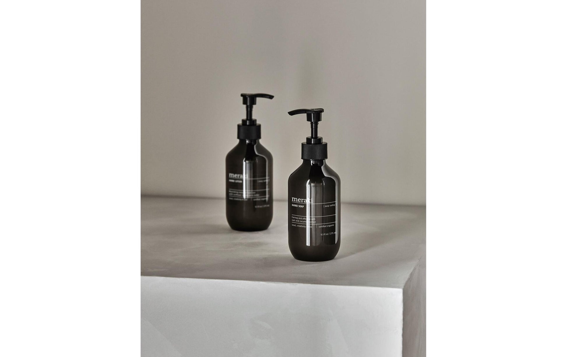 Cisco Meraki Geschenkbox Deep Valley – Handseife 275 ml, Handlotion 275 ml – 2er Set
