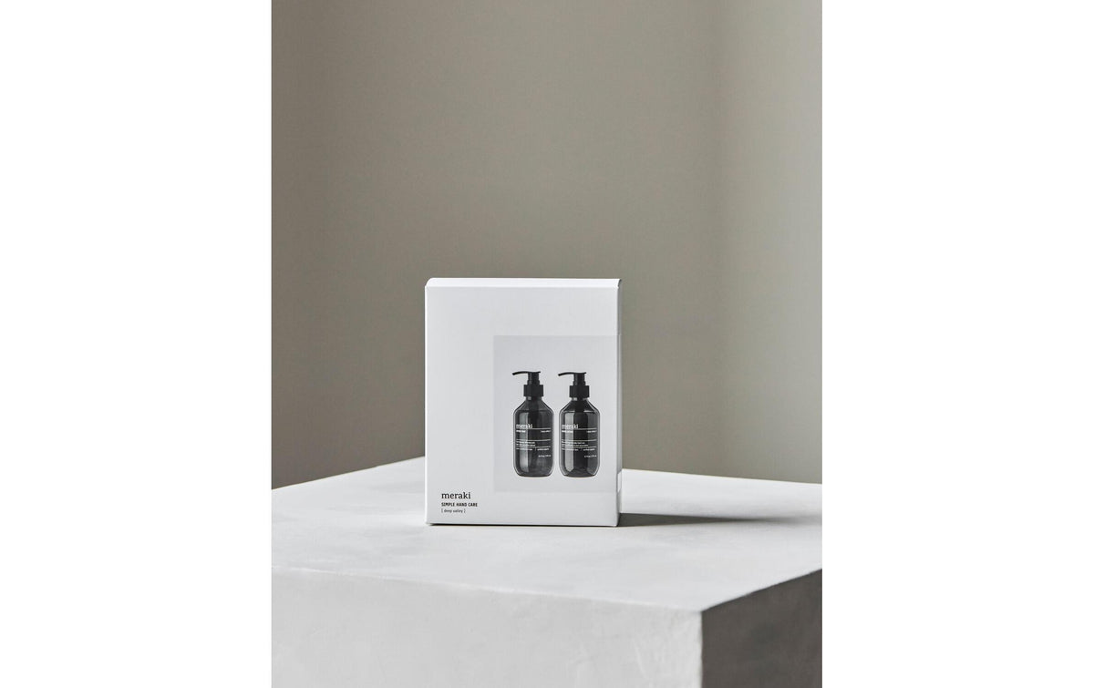 Cisco Meraki Geschenkbox Deep Valley – Handseife 275 ml, Handlotion 275 ml – 2er Set
