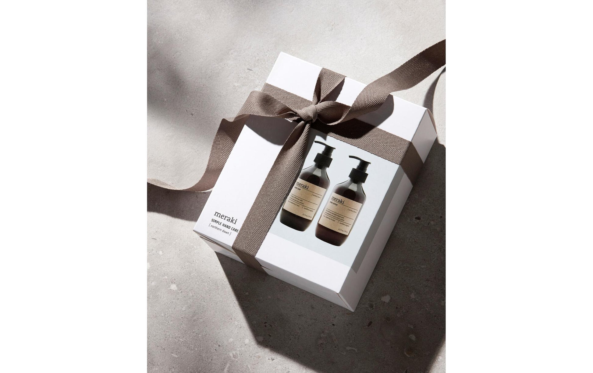 Cisco meraki Geschenkbox Northern Dawn – Handseife & Handlotion – 2 × 275 ml – ECOCERT