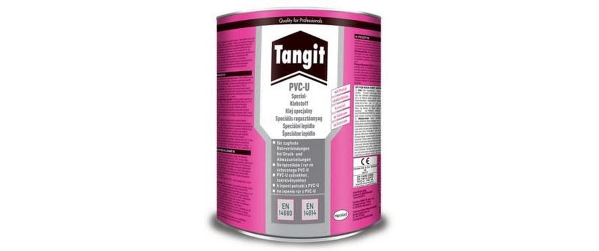 Tangit Spezialkleber PVC-U Dose – Transparent – 1 kg – für PVC, Kunststoff
