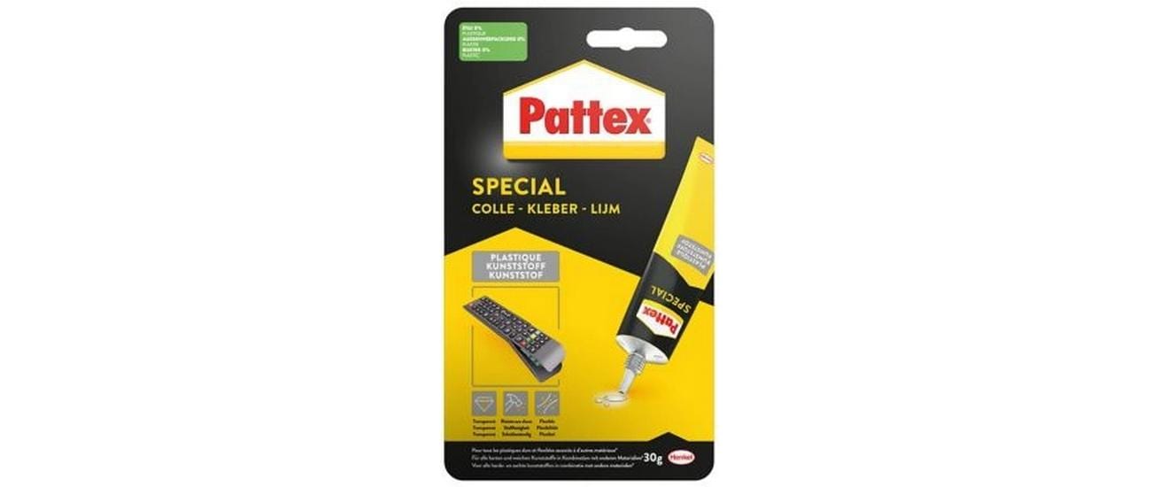 Pattex Spezialkleber – transparent – 30 ml – für Kunststoff, Glas, Keramik