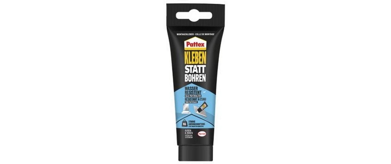 Pattex Montagekleber – Weiss – 142 g – für Beton, Holz, Kunststoff