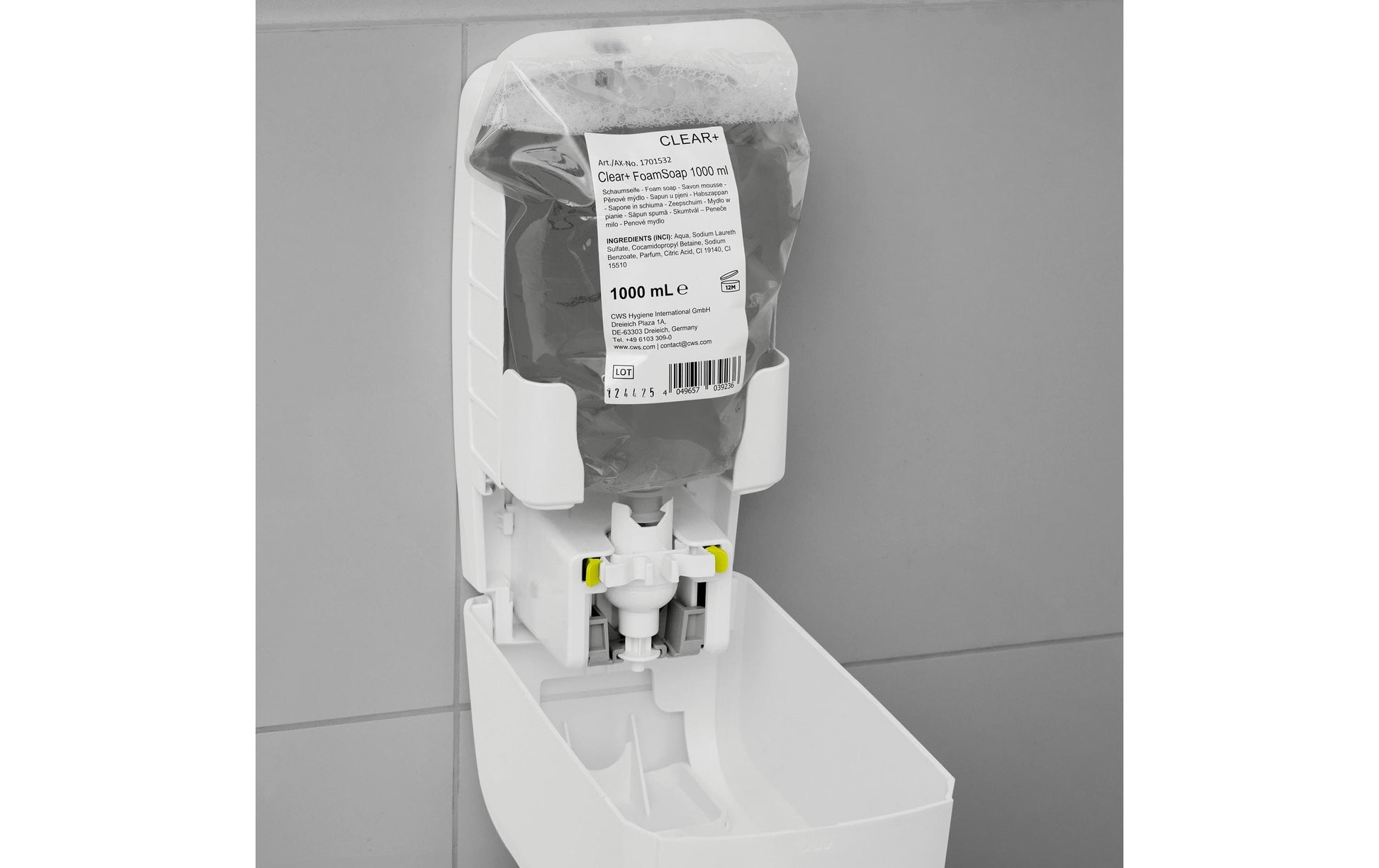 Clear+ by cws Schaumseife – Zitrus – 6 × 500 ml