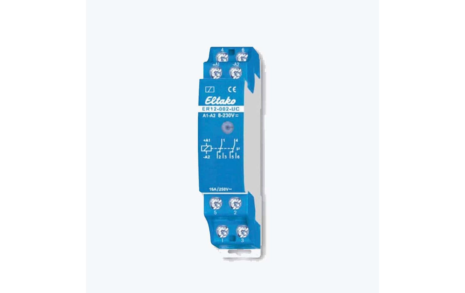 Eltako Relais mit Sockel – Blau – 12230VUC