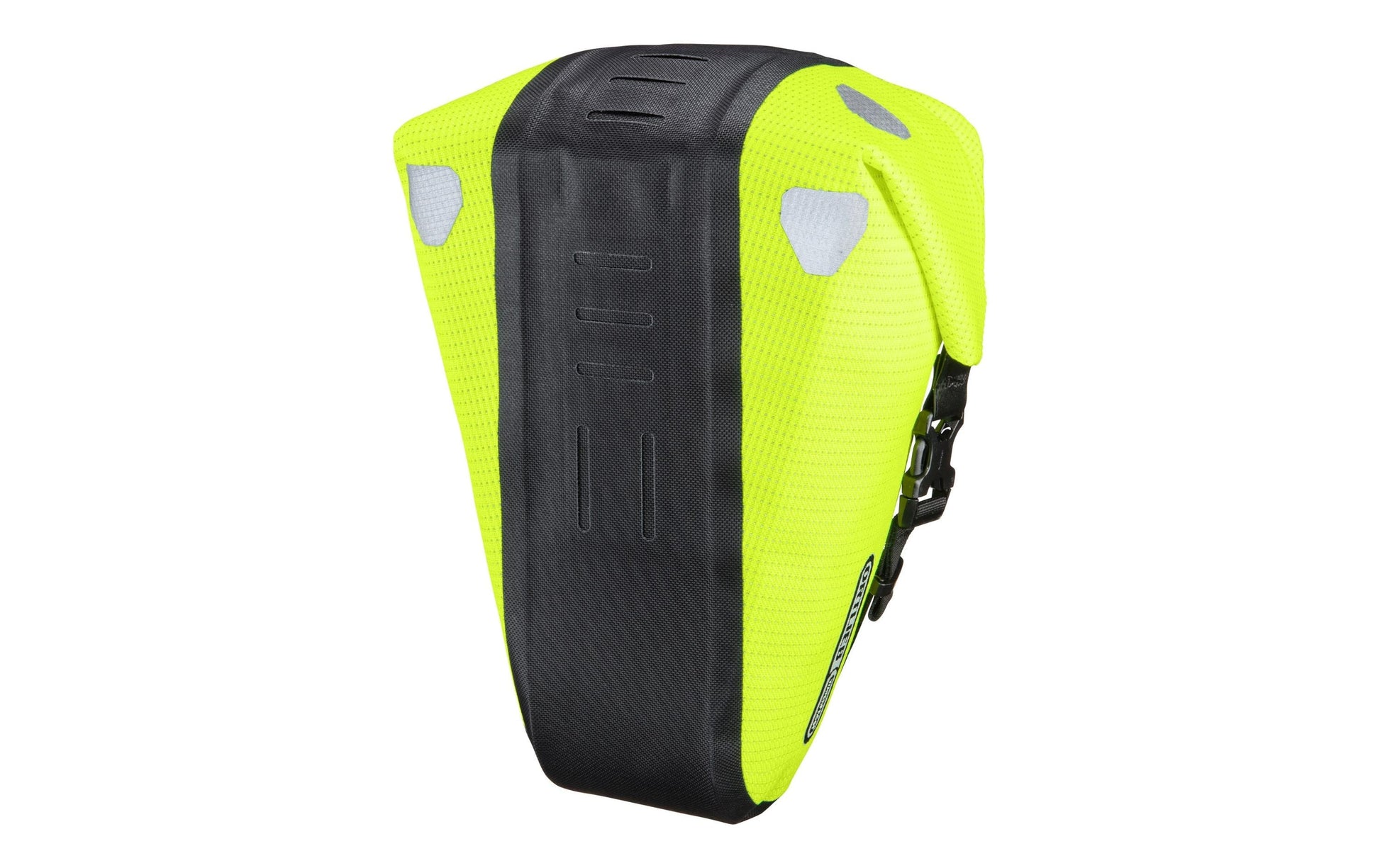 Ortlieb Satteltasche High-Vis – für Sattel/Sattelstütze – Grösse S – Neongelb/Schwarz