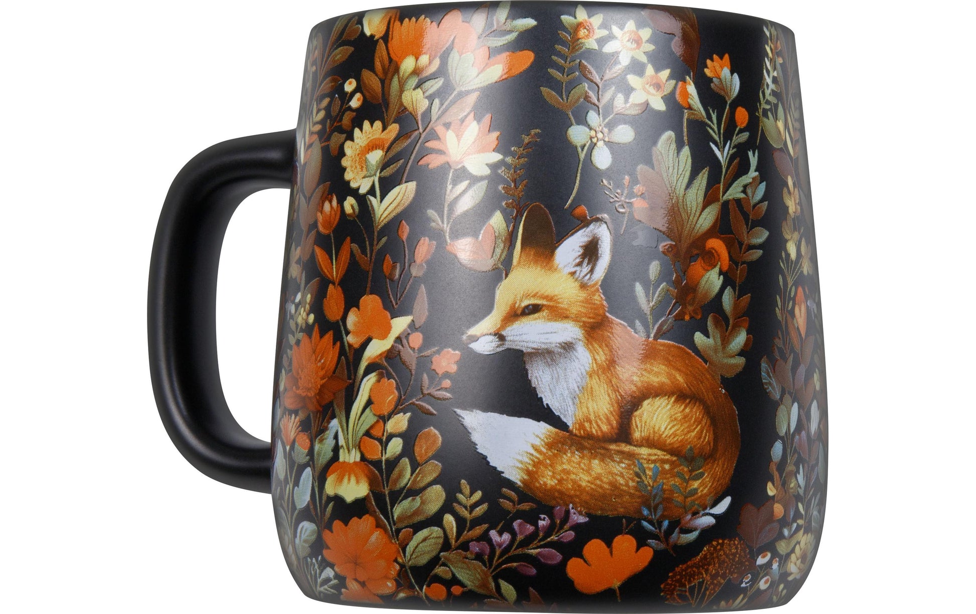 Könitz Porzellan Könitz Kaffeebecher Forest Wildlife – 395 ml, Ø 8,0 cm, New Bone China