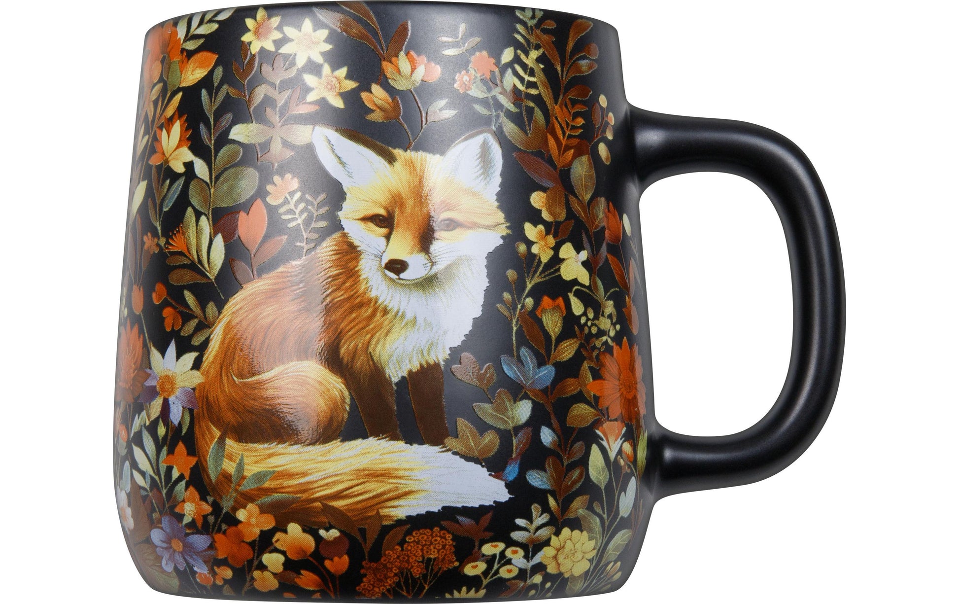 Könitz Porzellan Könitz Kaffeebecher Forest Wildlife – 395 ml, Ø 8,0 cm, New Bone China