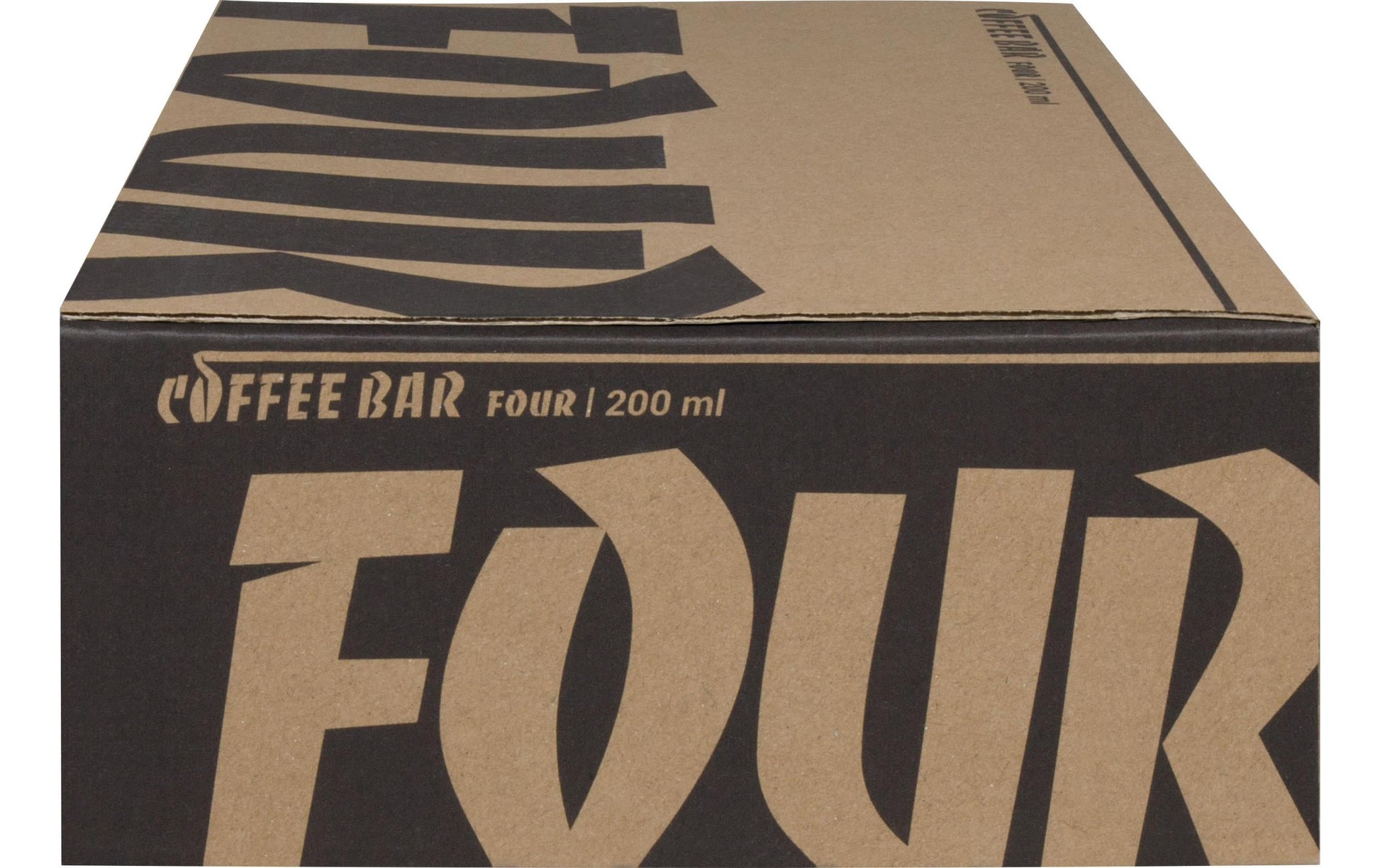 Könitz Porzellan Könitz Cappuccinotasse Coffee Bar FOUR – 2er Set, 200 ml, Porzellan, spülmaschinenfest