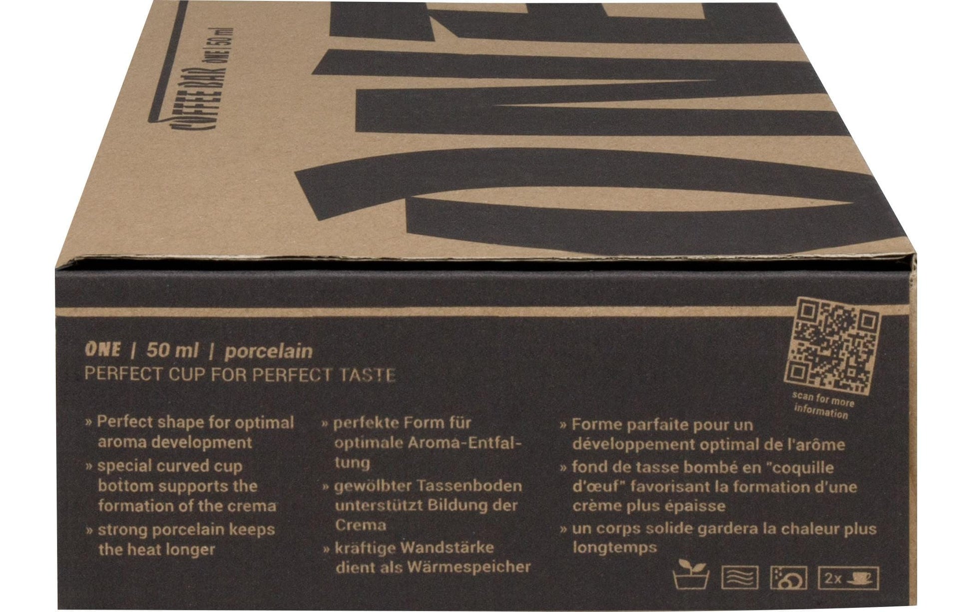 Könitz Porzellan Könitz Espressotasse – 2er Set, 50 ml, Porzellan, Weiss, spülmaschinenfest, mikrowellengeeignet