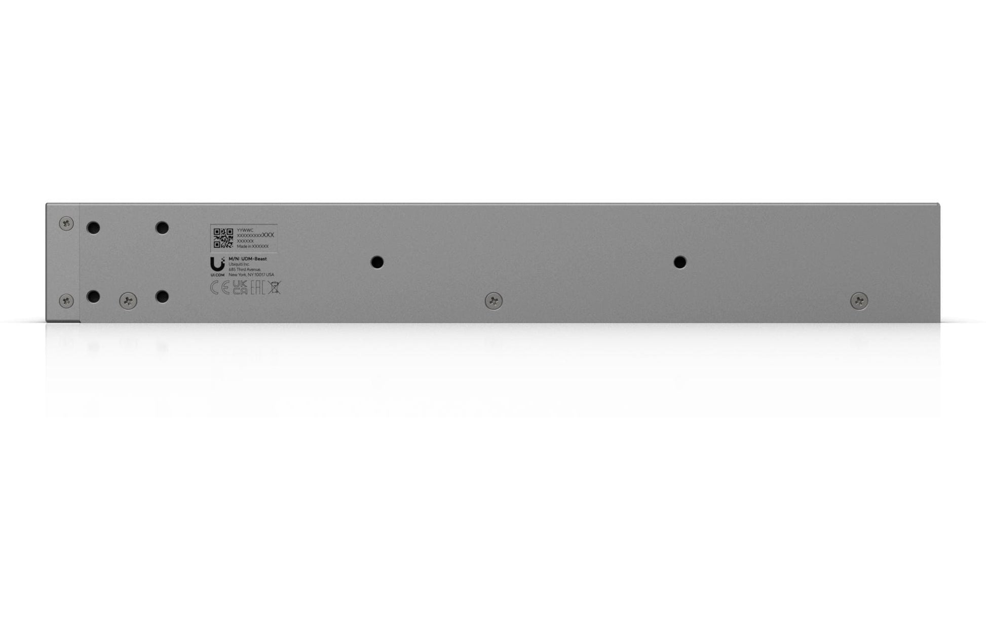 Ubiquiti UniFi UDM-BEAST – Sicherheits-Gateway & NVR-Appliance, 3,5" HDD-Schacht, Dual-WAN