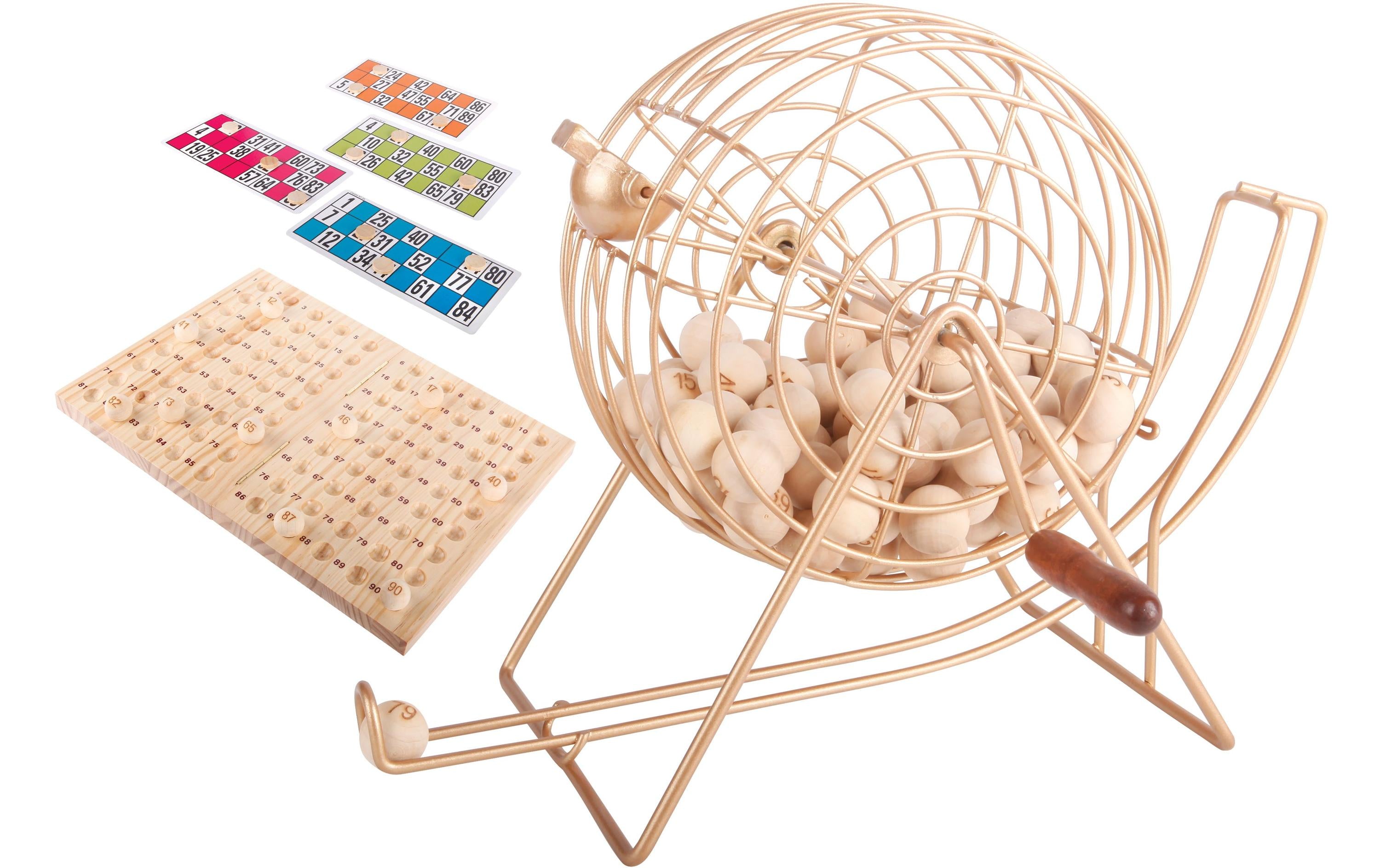 Vedes CG XXL Bingo – Brettspiel, 2–18 Spieler, ab 5 Jahren, 10 Min., DE/EN/FR/IT/NL