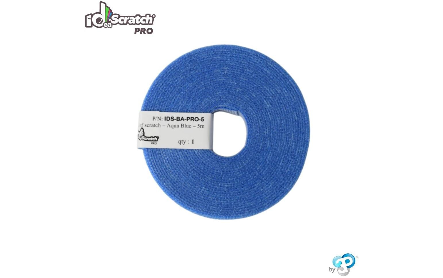 PatchSee Klettband, 5 m, 20 mm – aqua