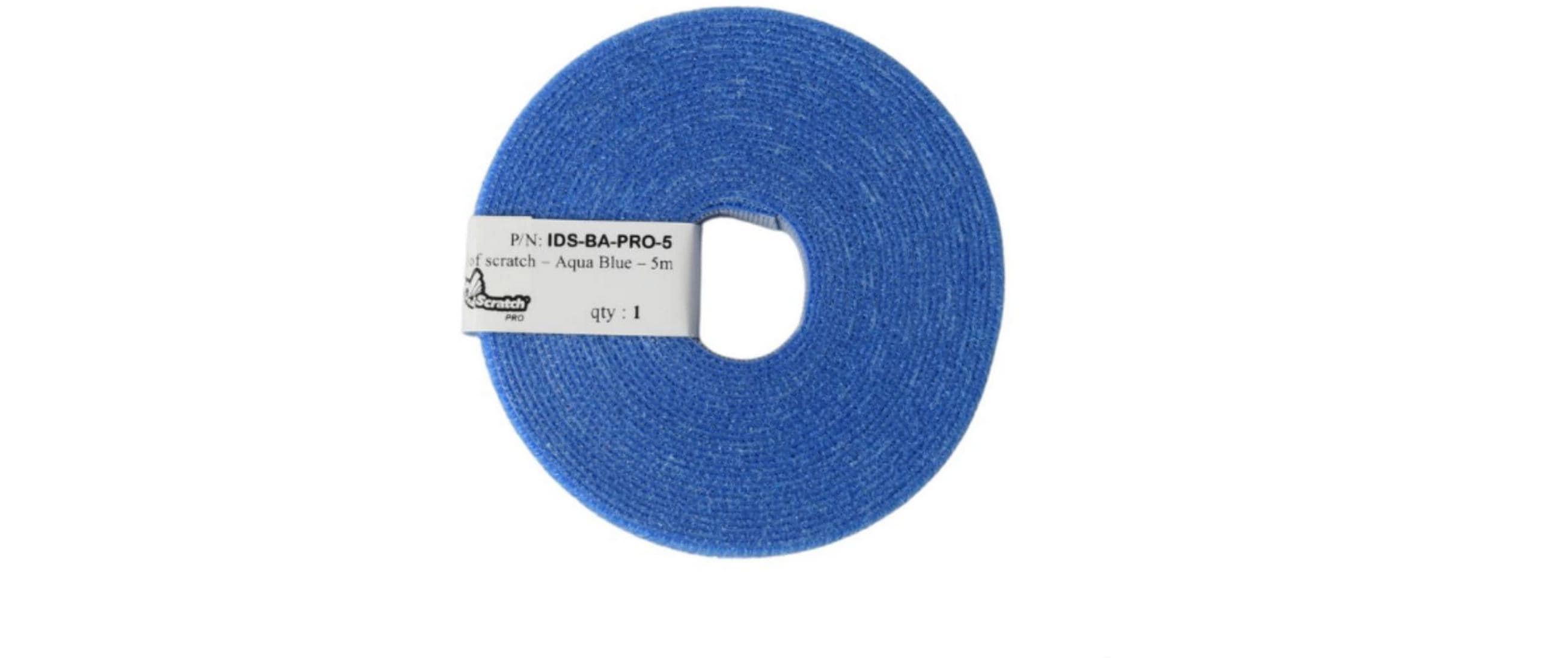 PatchSee Klettband, 5 m, 20 mm – aqua