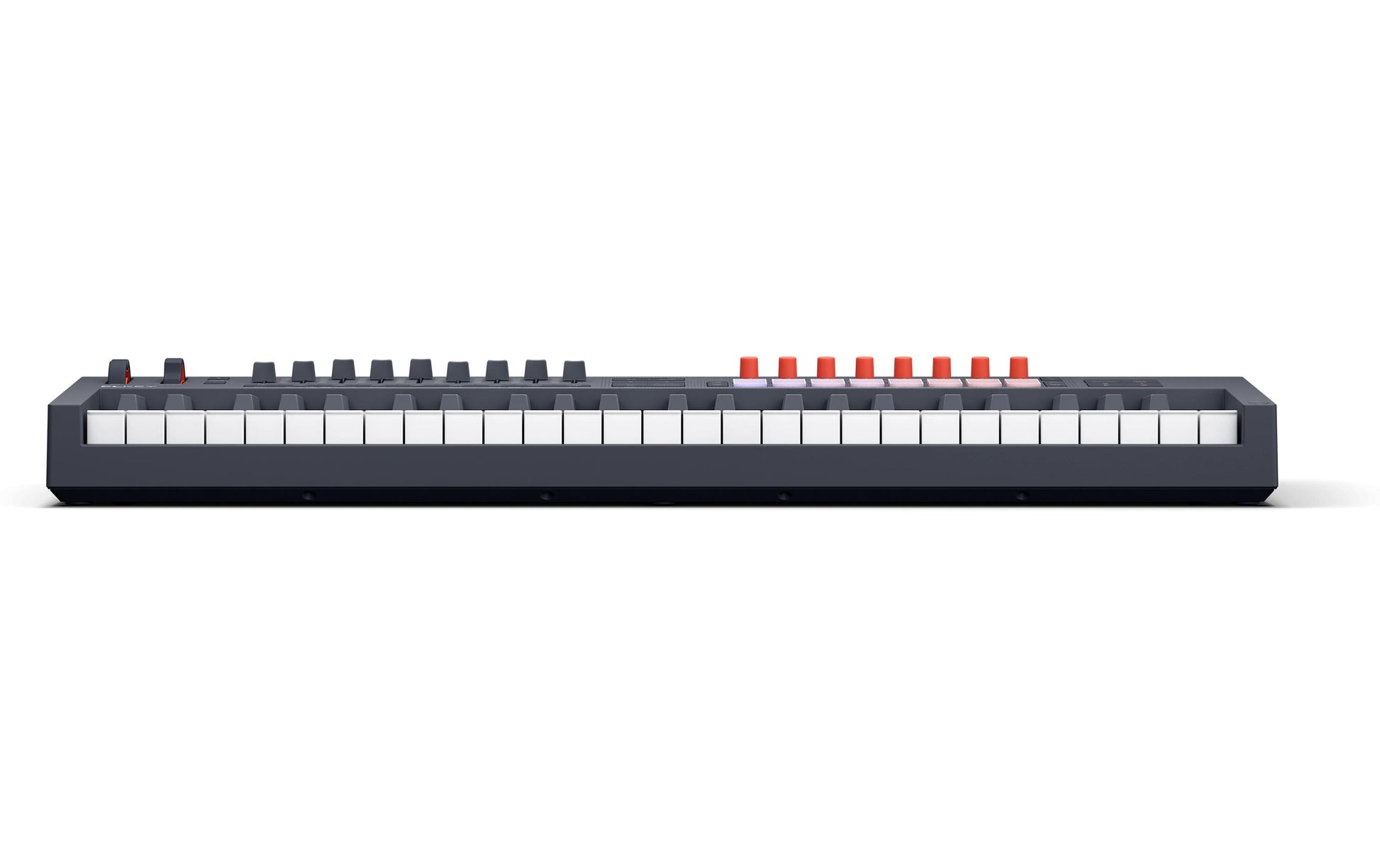 Novation FLkey 2 49 – 49-Tasten USB-MIDI-Keyboard, nicht gewichtete Tasten, für FL Studio, Netzbetrieb, schwarz