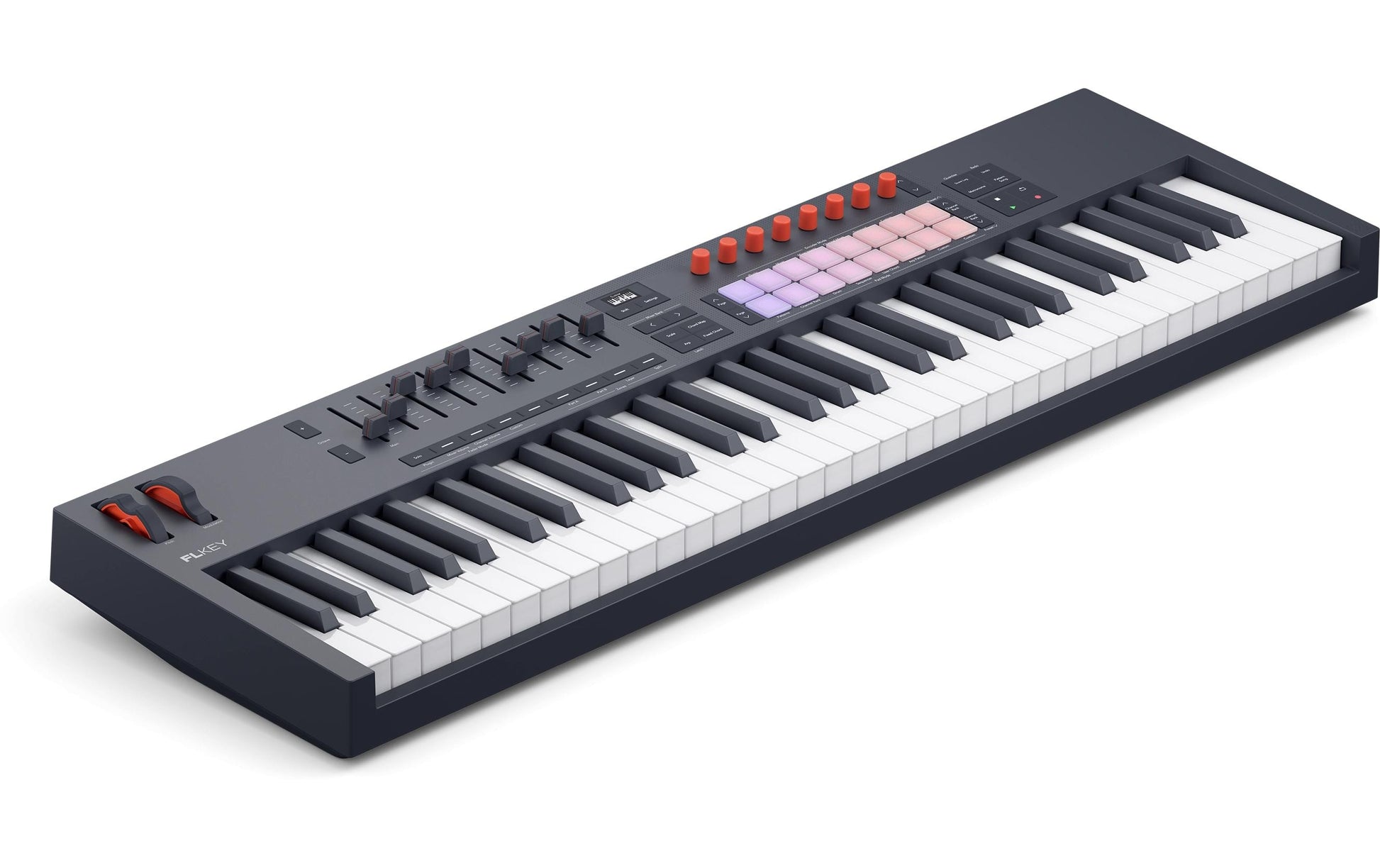 Novation FLkey 2 61 – 61-Tasten MIDI-Keyboard, USB, Netzbetrieb, nicht gewichtet, Schwarz