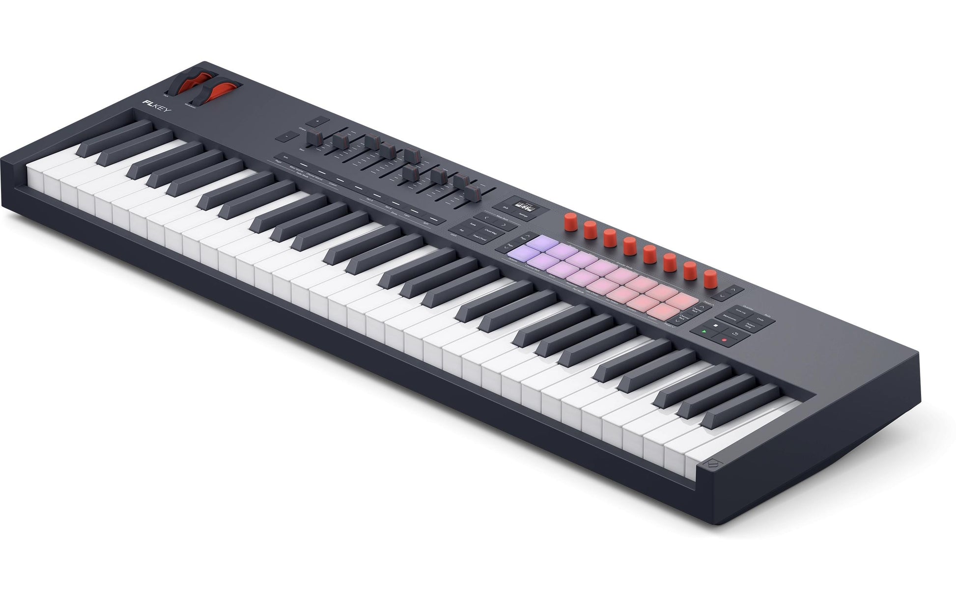 Novation FLkey 2 61 – 61-Tasten MIDI-Keyboard, USB, Netzbetrieb, nicht gewichtet, Schwarz