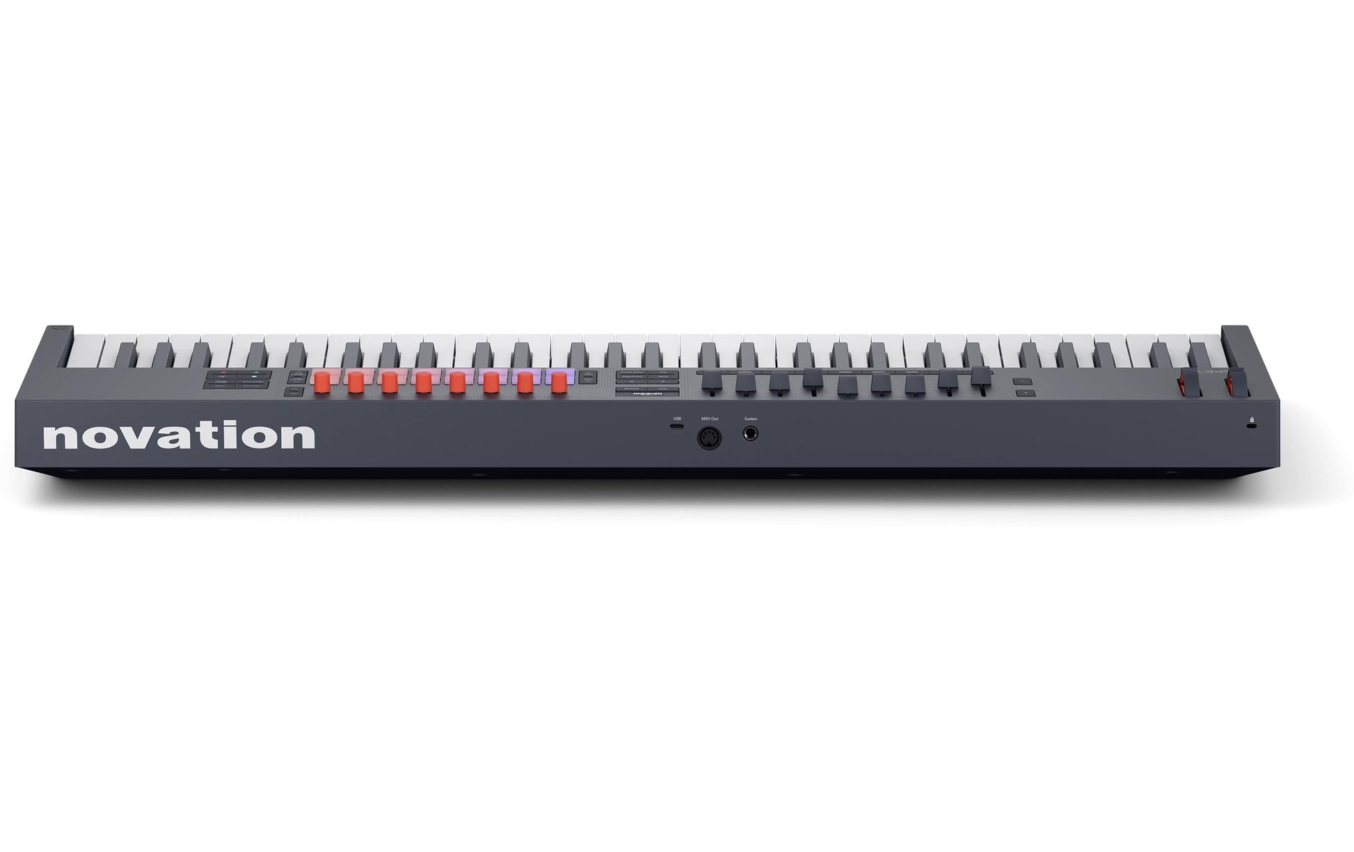 Novation FLkey 2 61 – 61-Tasten MIDI-Keyboard, USB, Netzbetrieb, nicht gewichtet, Schwarz