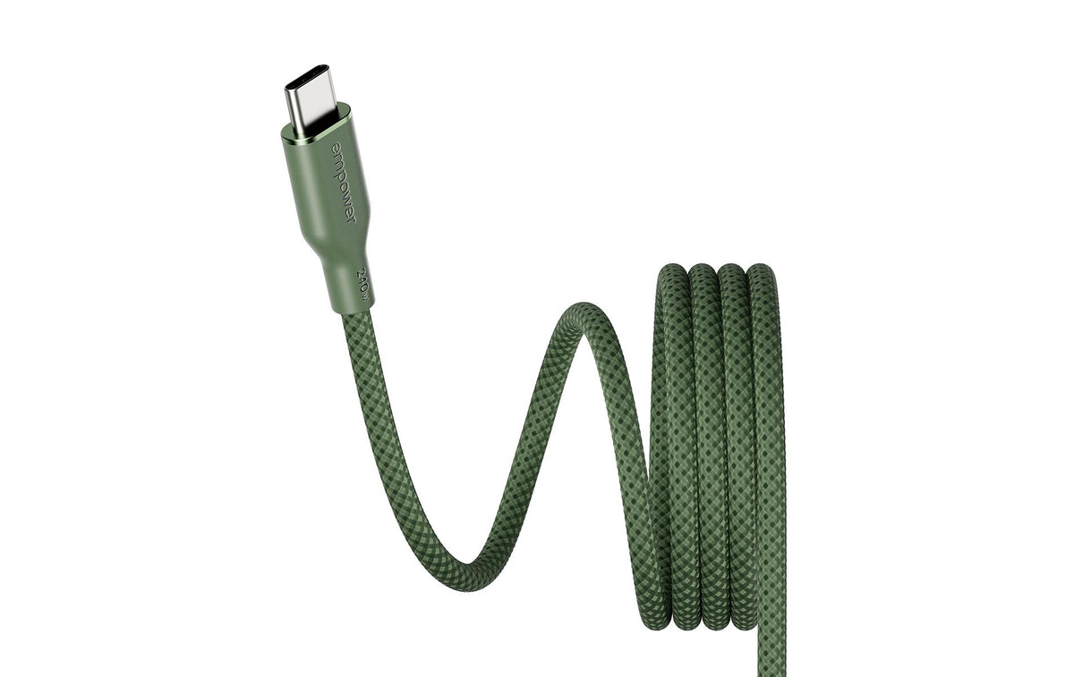 PanzerGlass USB-C auf USB-C Kabel – USB 2.0 (480 Mbit/s) – 1,5 m – PD 240 W – für MacBook, iPhone und mehr