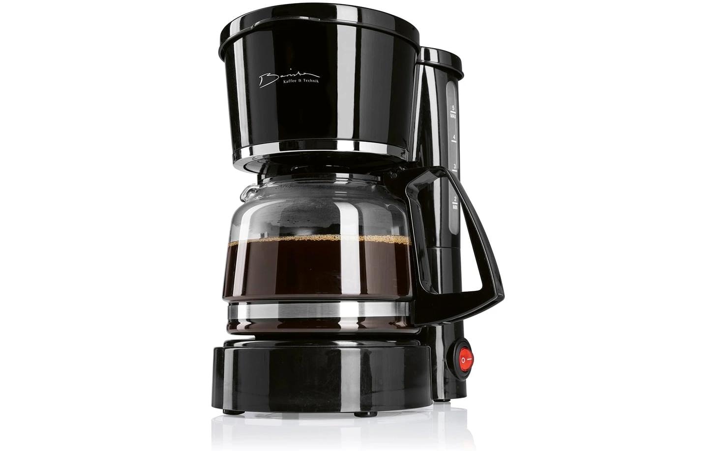 Barista Filterkaffeemaschine – 6 Tassen, 0,6 l, Warmhaltefunktion, Schwarz